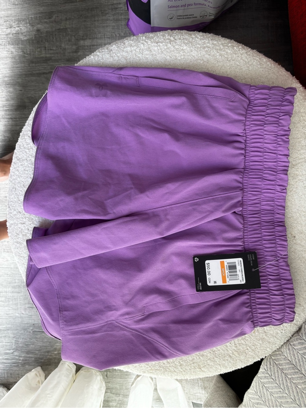 Under Armour Athletic Shorts in Lavender Purple